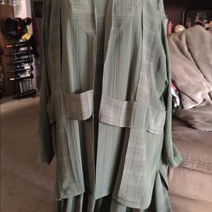 Green Dress Suit